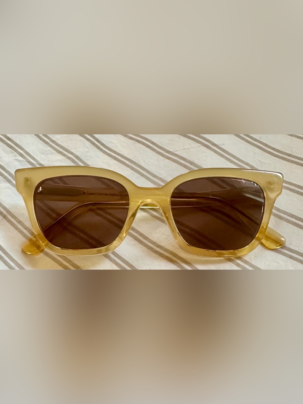 Madewell Women’s Sunglasses - Pierport Yellow